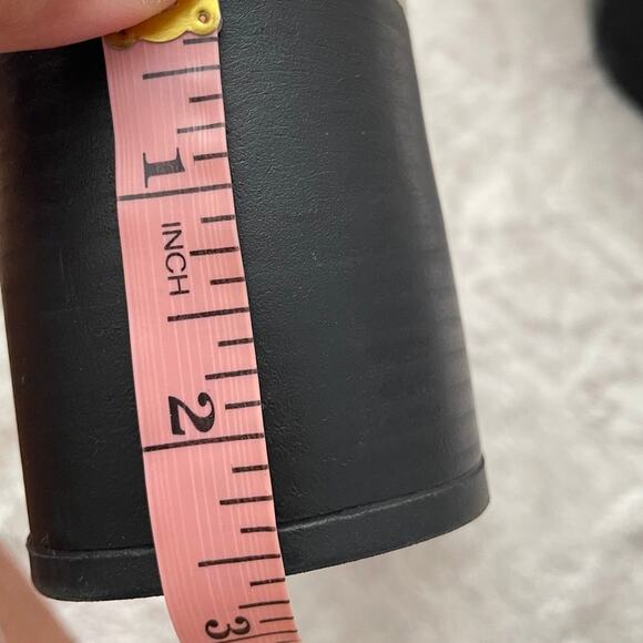 Journee Collection Knee High Square Toe Stacked Block Heel Boots Size 7 New - Picture 11 of 13